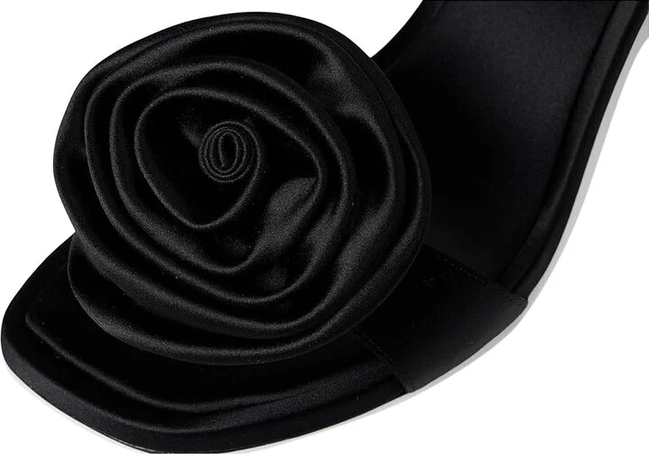 Badgley Mischka Janelle Women's Sandals Black : 6 M, Leather - Image 2
