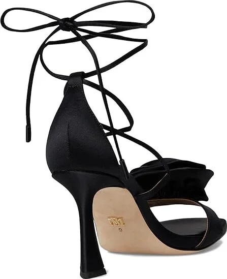 Badgley Mischka Janelle Women's Sandals Black : 6 M, Leather - Image 4