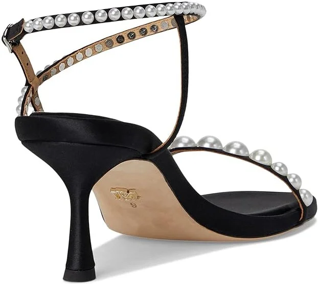 Badgley Mischka Jolie Women's Sandals Mist Blue : 9.5 M, Leather - Image 10