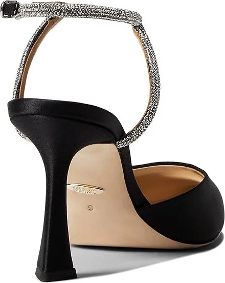 Badgley Mischka Kamilah Women's Shoes Black : 5.5 M, Textile - Image 4
