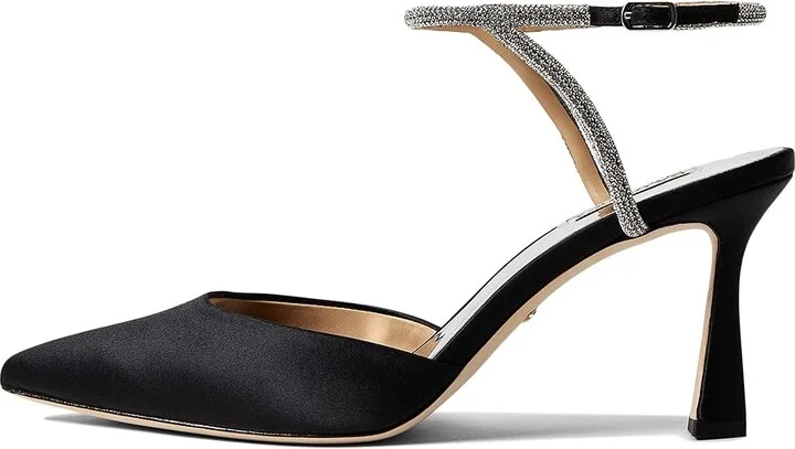 Badgley Mischka Kamilah Women's Shoes Black : 5.5 M, Textile - Image 5