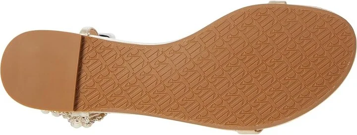 Badgley Mischka Klare Women's Shoes Ivory : 6.5 M, Textile - Image 3