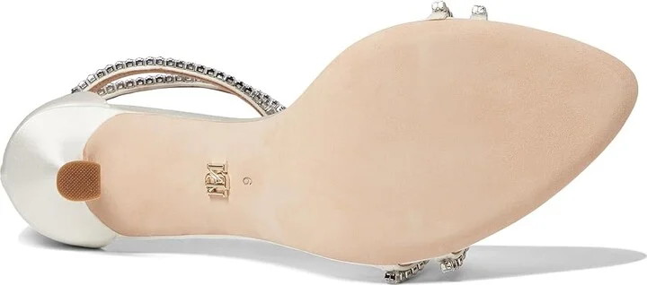 Badgley Mischka Logan Women's Sandals Black : 7 M, Leather - Image 7