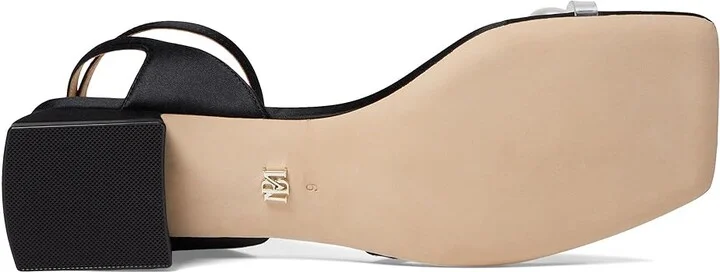 Badgley Mischka Lola High Women's Heels Black : 8 M, Textile - Image 3