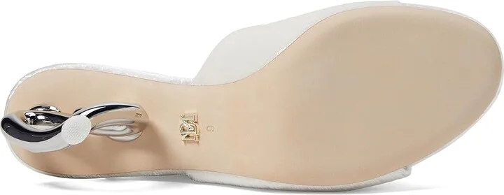 Badgley Mischka Lucid Women's Sandals Soft White : 6.5 M, Leather - Image 3