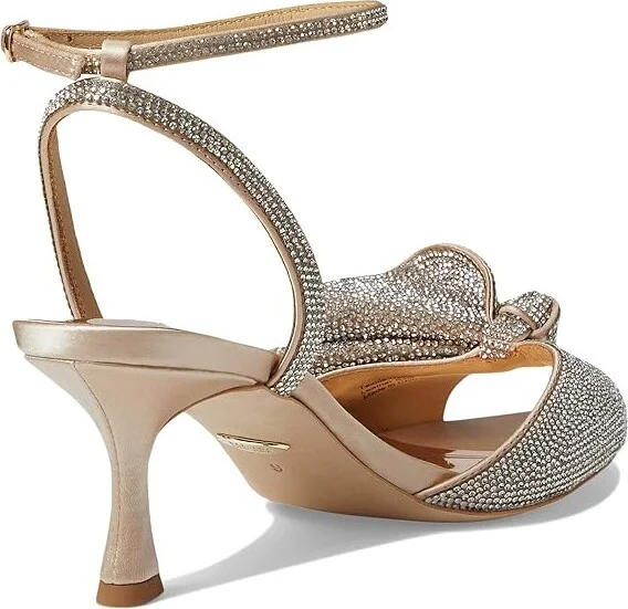 Badgley Mischka Remi Women's Shoes Nude : 5 M, Textile - Image 4