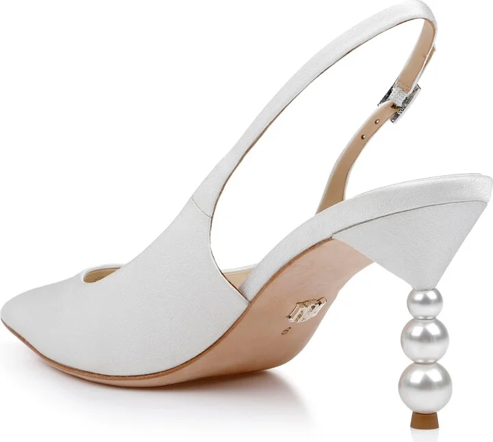 Badgley Mischka Women's Beatrix Evening Slingback Pumps - Image 3