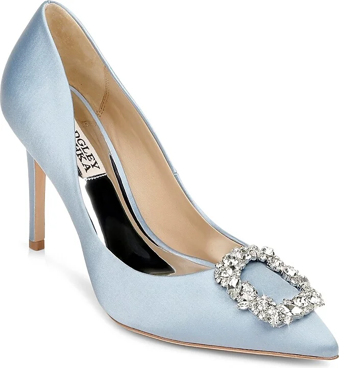 Azure Blue Satin
