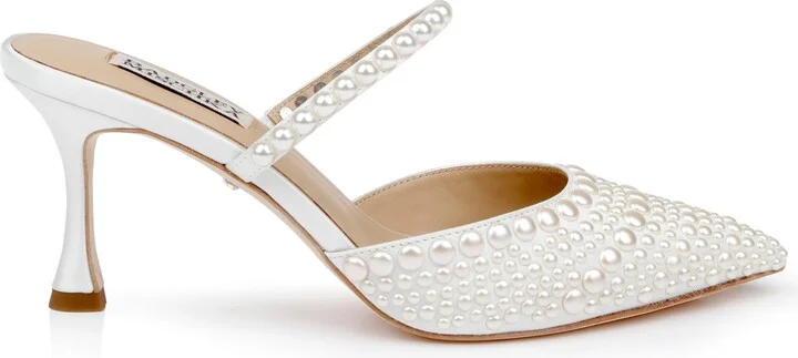 Badgley Mischka Women's Duchess Pointed Toe Dress Mules - Image 2