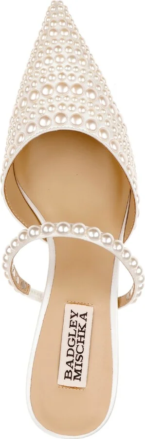 Badgley Mischka Women's Duchess Pointed Toe Dress Mules - Image 3