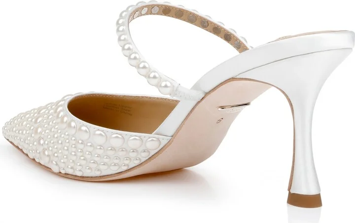 Badgley Mischka Women's Duchess Pointed Toe Dress Mules - Image 5
