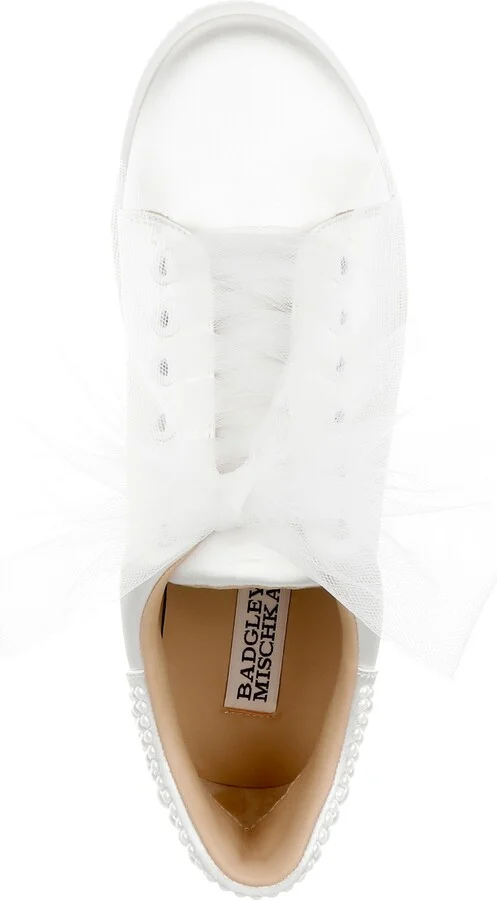 Badgley Mischka Women's Gem Round Toe Sneakers - Image 4
