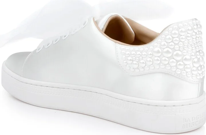 Badgley Mischka Women's Gem Round Toe Sneakers - Image 6