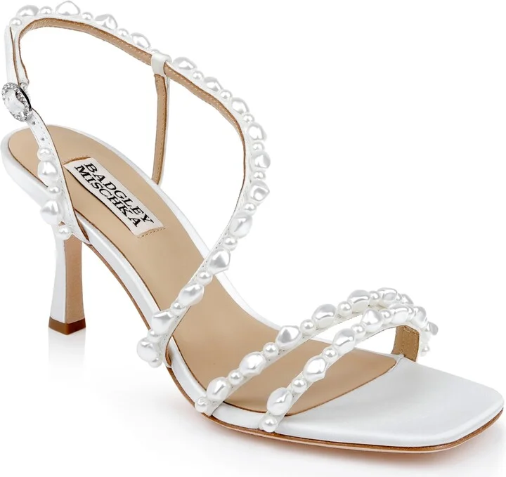 Badgley Mischka Women's Gretta Square Toe Dress Sandals