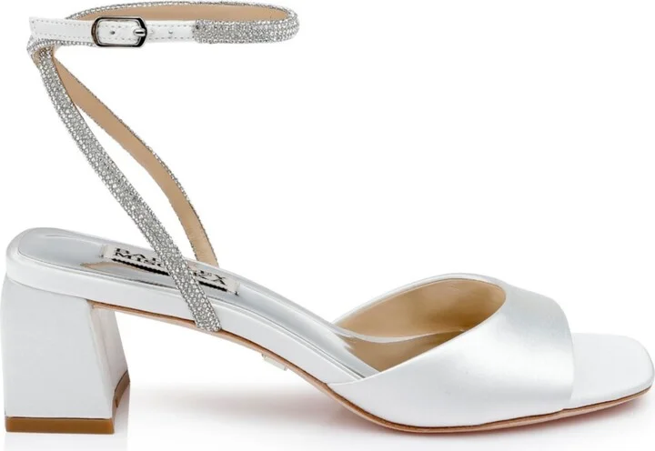 Badgley Mischka Women's Infinity Block Heel Evening Sandals - Image 2