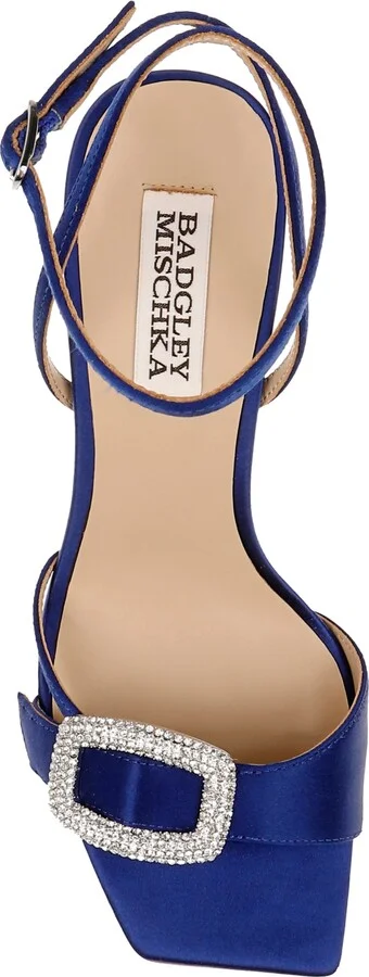Badgley Mischka Women's Judith Square Toe Evening Sandals - Image 8