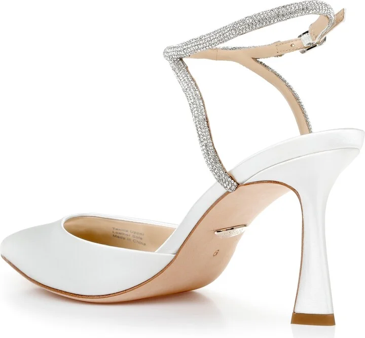 Badgley Mischka Women's Kamilah Ankle Strap Evening Pump - Image 8
