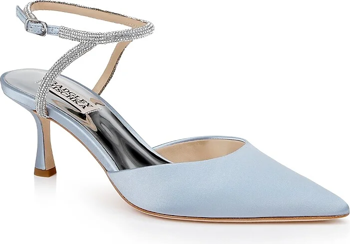 Azure Blue Satin