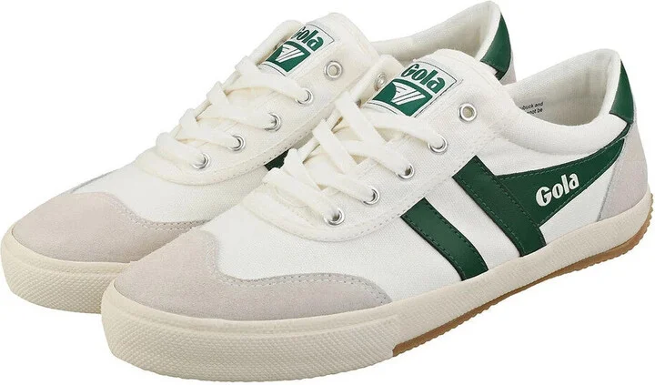 Badminton CMA548WN Sneakers Men's US 9 White Green Trainers Shoes KHD2394