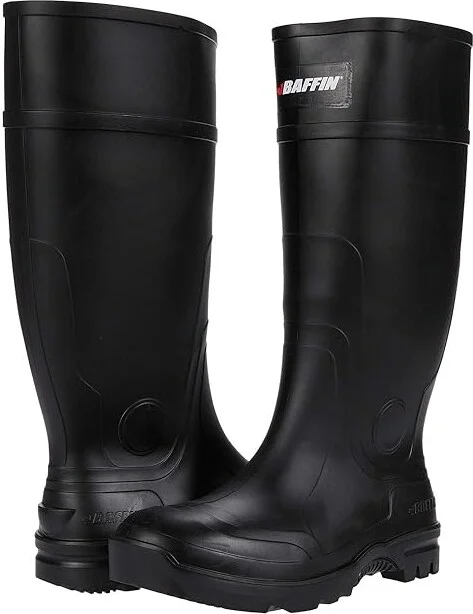 Baffin Blackhawk (PLN) Shoes Black : US Men's 5 - Women's 7 Medium, Rubber