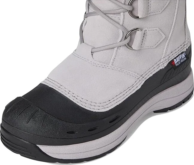 Baffin Chloe Women's Cold Weather Boots Coastal Grey : 7 B - Medium, Leather/Textile - Image 2