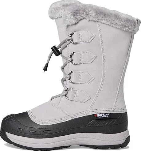 Baffin Chloe Women's Cold Weather Boots Coastal Grey : 7 B - Medium, Leather/Textile - Image 6