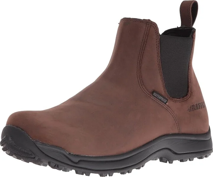 Baffin Copenhagen Men's Shoes Black : 10 D - Medium, Leather - Image 9