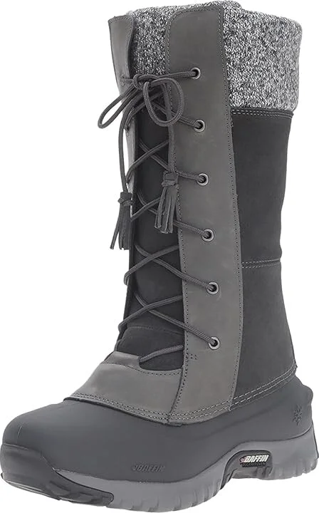 Baffin Dana Women's Shoes Black : 5 B - Medium, Leather/Rubber - Image 9