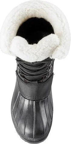 Baffin Maple Leaf Women's Boots Black : 7 B - Medium, Leather - Image 2