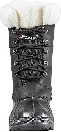 Baffin Maple Leaf Women's Boots Black : 7 B - Medium, Leather - Image 5