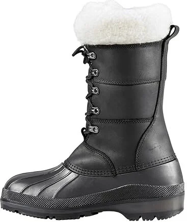 Baffin Maple Leaf Women's Boots Black : 7 B - Medium, Leather - Image 6