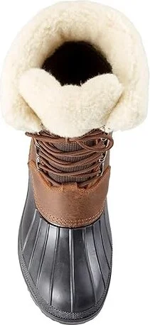 Baffin Maple Leaf Women's Boots Black : 7 B - Medium, Leather - Image 8