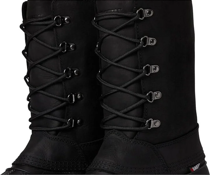 Baffin Nunavut Women's Cold Weather Boots Black : 6 B - Medium, Leather - Image 5