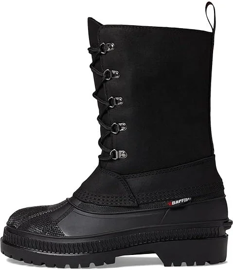 Baffin Nunavut Women's Cold Weather Boots Black : 6 B - Medium, Leather - Image 6