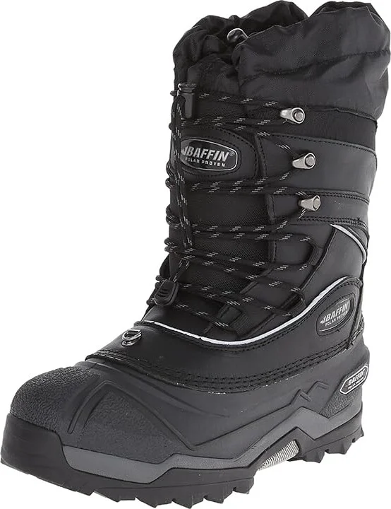 Baffin Snow Monster Men's Cold Weather Boots Black : 8 D - Medium, Leather - Image 2