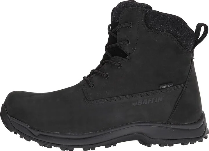 Baffin Truro Men's Shoes Black : 9 D - Medium, Leather - Image 7