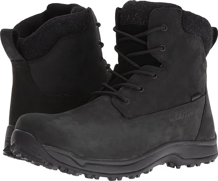 Baffin Truro Men's Shoes Black : 9 D - Medium, Leather