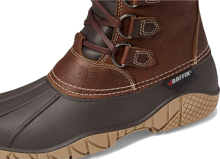 Baffin Yellowknife Men's Boots Black : 10 D - Medium, Leather - Image 11