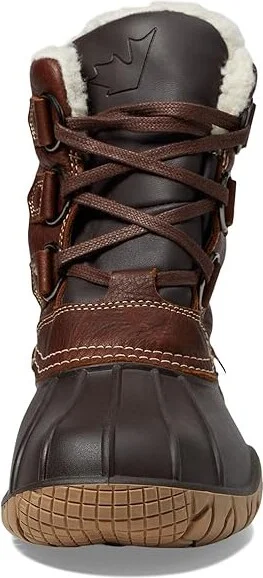 Baffin Yellowknife Women's Boots Brown : 6 B - Medium, Leather - Image 2