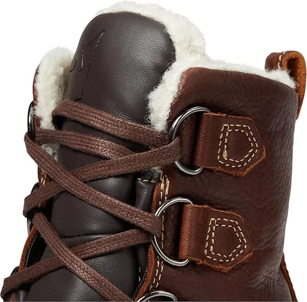 Baffin Yellowknife Women's Boots Brown : 6 B - Medium, Leather - Image 5