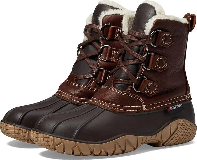 Baffin Yellowknife Women's Boots Brown : 6 B - Medium, Leather