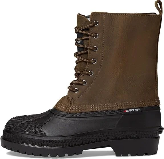 Baffin Yukon Men's Cold Weather Boots Black : 10 D - Medium, Leather - Image 10