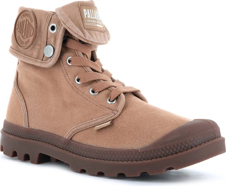 'Baggy' Canvas Boot
