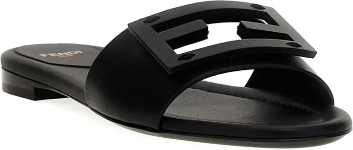 Baguette FF-logo buckle sandals - Image 2