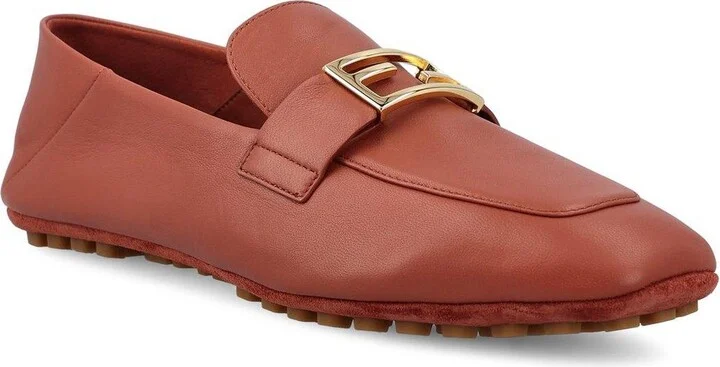 Baguette Ff Plaque Loafers - Image 2