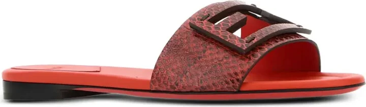 Baguette leather sandals - Image 2