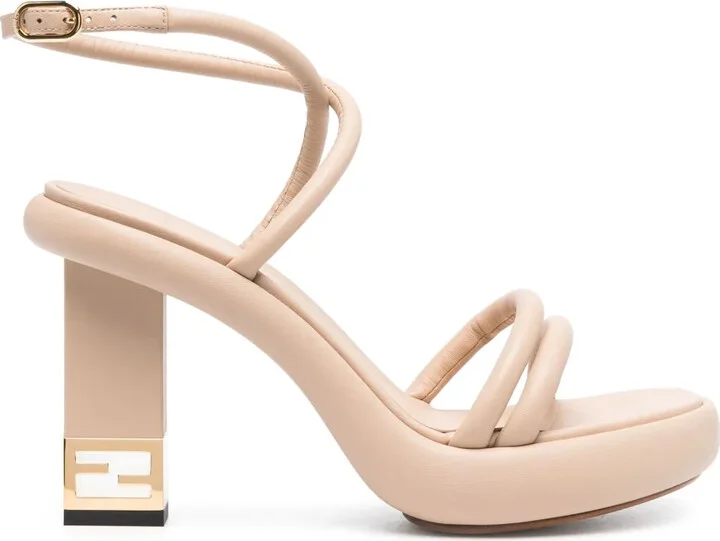 Baguette leather sandals