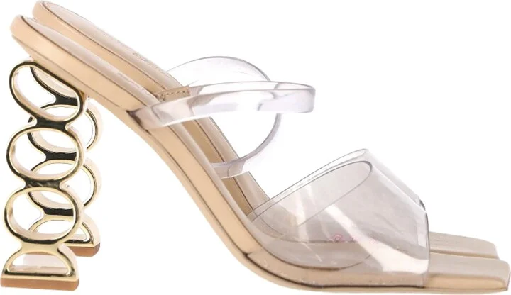 Bahar Sandals in Clear PVC