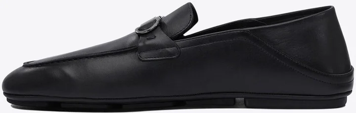 Bahrein Gancini Leather Loafers - Image 2