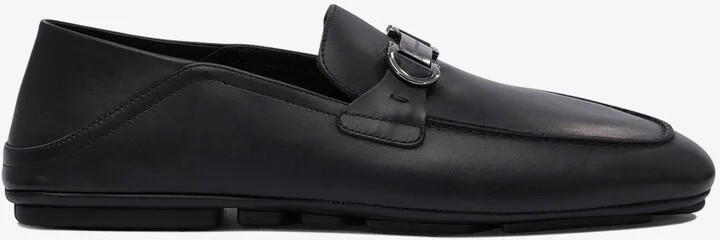 Bahrein Gancini Leather Loafers